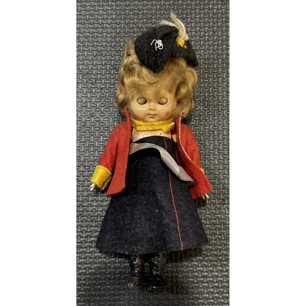 Vintage PEDIGREE Triangle England Starfish Hands 7" Hard Plastic Doll *READ*